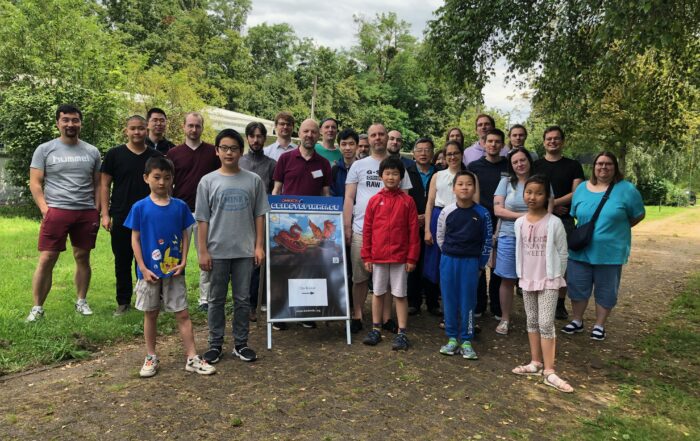 Teilnehmer am 3. SamschdigGo-Turnier in Karlsruhe