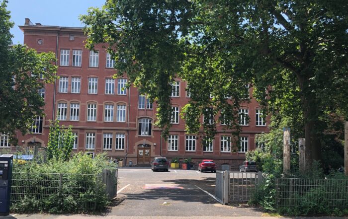 Außenansicht der Schule der Schulprojekttage 2024 Mannheim